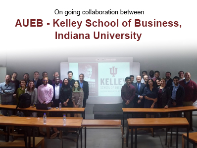 On going collaboration between AUEB - Kelley School of Business, Indiana University