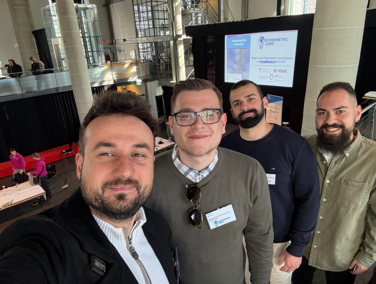 Athens University of Economics and Business at Top 10 Finalists of the Econometric Game 2025!