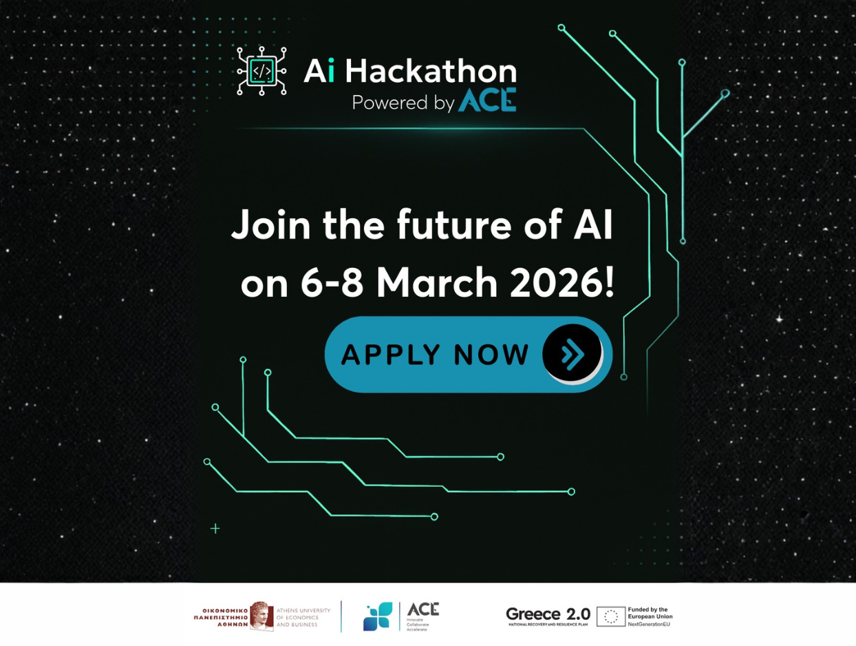 AI Hackathon 2026: Η μεγαλύτερη γιορτή τεχνητής νοημοσύνης στην Ελλάδα επιστρέφει για τρίτη, ακόμη πιο δυναμική χρονιά! 