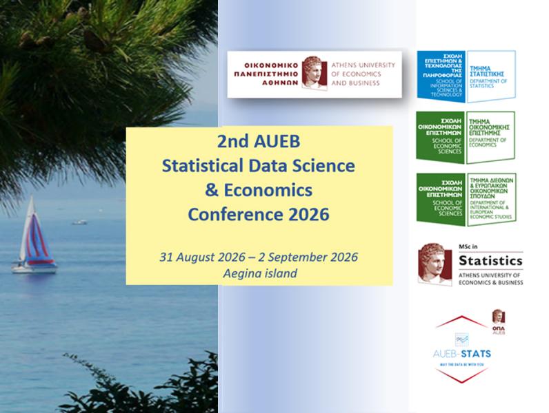 2nd AUEB Statistical Data Science & Economics Conference 2026