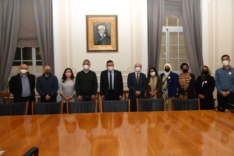 Visit of the delegates of the University of Business & Technology (UBT) of Saudi Arabia at AUEB campus