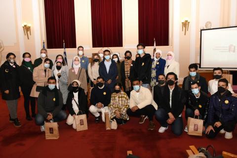 Visit of the delegates of the University of Business & Technology (UBT) of Saudi Arabia at AUEB campus