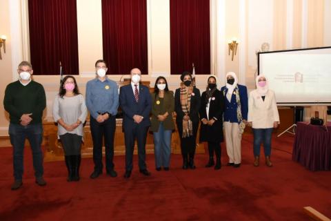 Visit of the delegates of the University of Business & Technology (UBT) of Saudi Arabia at AUEB campus