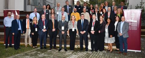 The delegates of the 16 American Universities with the Administration of the Athens University of Economics & Business