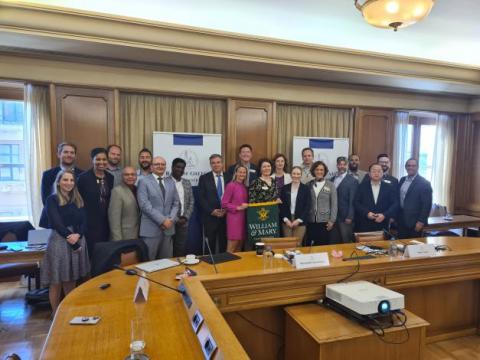 The W&M-AUEB team visit to the Bank of Greece