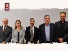 Visit of the delegation of the Embassy of Israel at AUEB's premises
