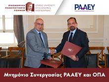 Μνημόνιο Συνεργασίας ΡΑΑΕΥ και ΟΠΑ 