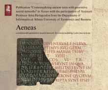 Publication "Contextualizing ancient texts with generative neural networks"in Nature with the participation of Assistant Professor John Pavlopoulos from the Department of Informatics at Athens University of Economics and Business