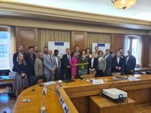 The W&M-AUEB team visit to the Bank of Greece