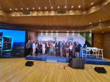 The American students together with AUEB's Executive MBA students and CEO of OTE Mr. Tzamaz 