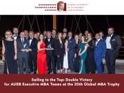 Sailing to the Top: Double Victory for AUEB Executive MBA Teams at the 20th Global MBA Trophy