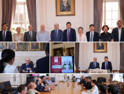 Delegation of the Chinese Jinan University at AUEB