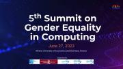 The Department of Informatics and the Greek Chapter of the ACM-W organize the 5th Summit on Gender Equality in Computing, June 27, 2023, AUEB, Athens