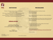 INVITATION: Honorary Doctorate Conferment Ceremony for HERMAN AGUINIS at AUEB